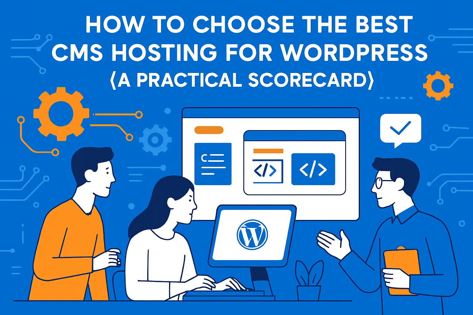How to Choose the Best CMS Hosting for WordPress (A Practical Scorecard)