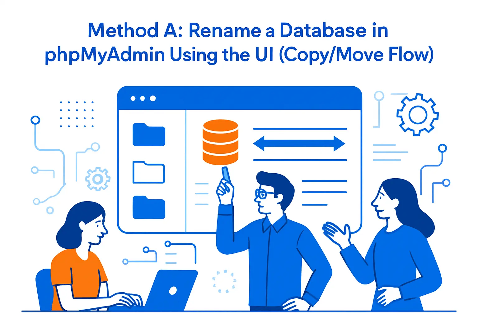 Method A: Rename a Database in phpMyAdmin Using the UI (Copy/Move Flow)