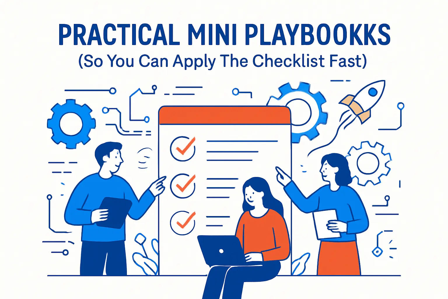 Practical Mini Playbooks (So You Can Apply The Checklist Fast)
