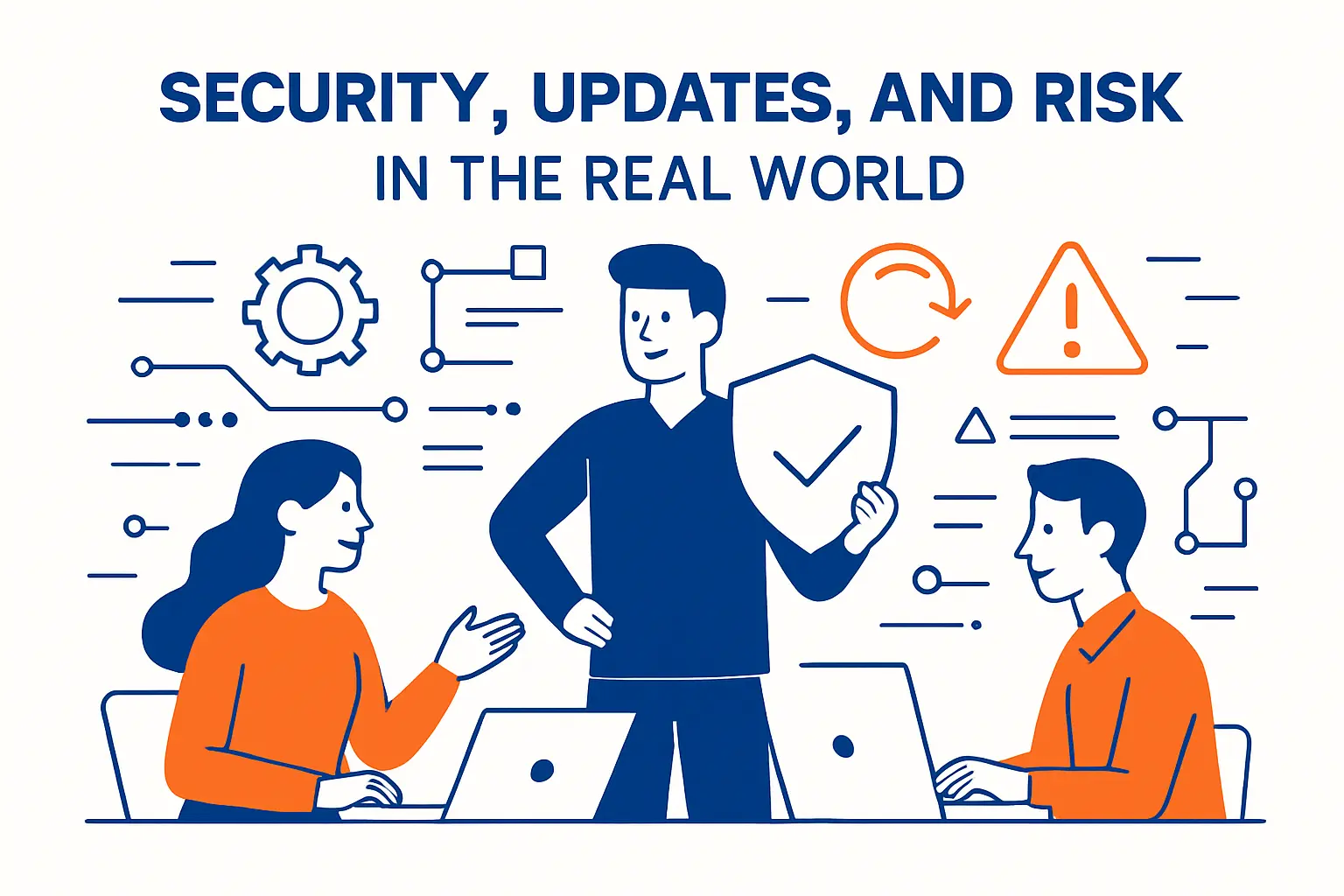 Security, Updates, and Risk in the Real World