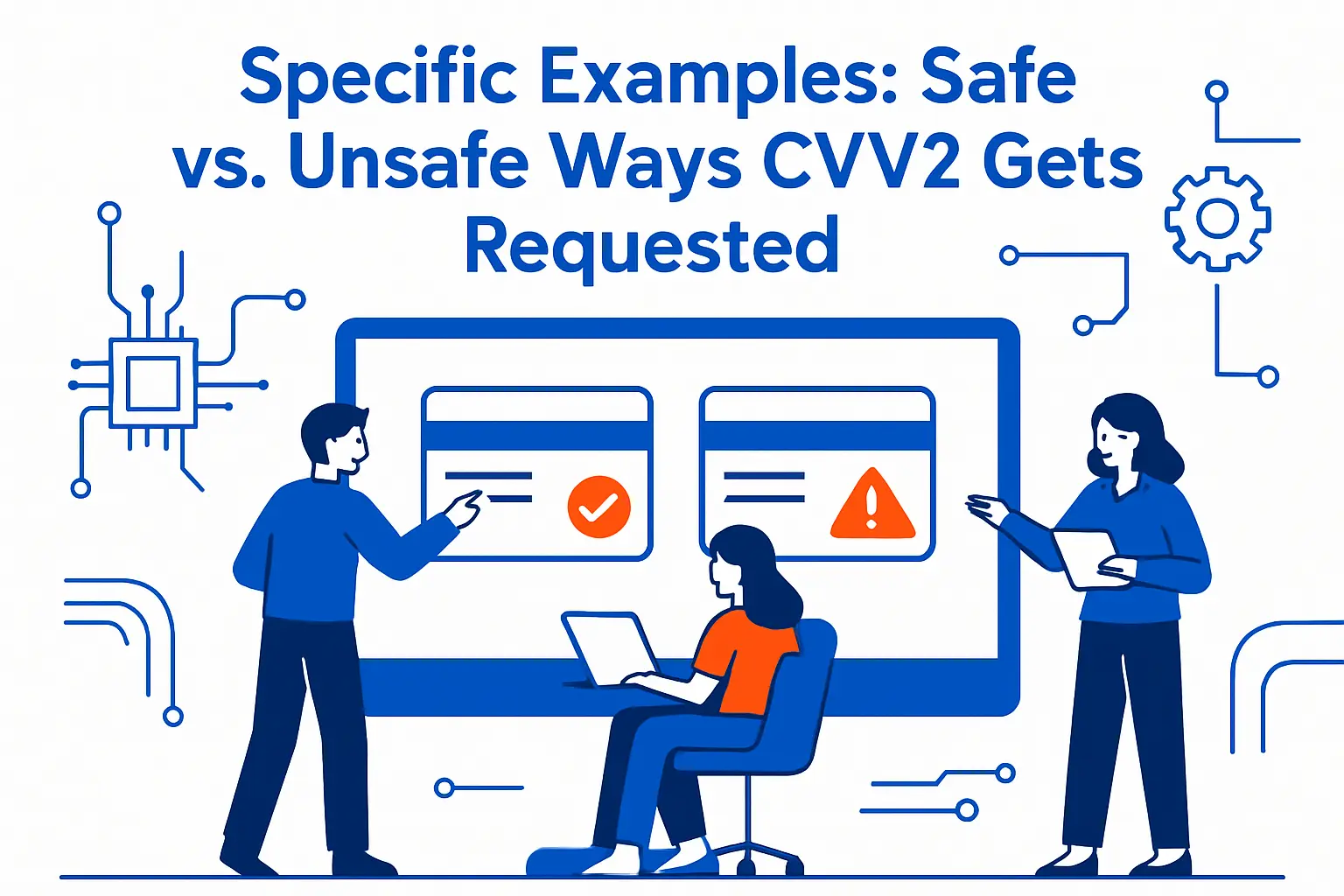 Specific Examples: Safe vs. Unsafe Ways CVV2 Gets Requested