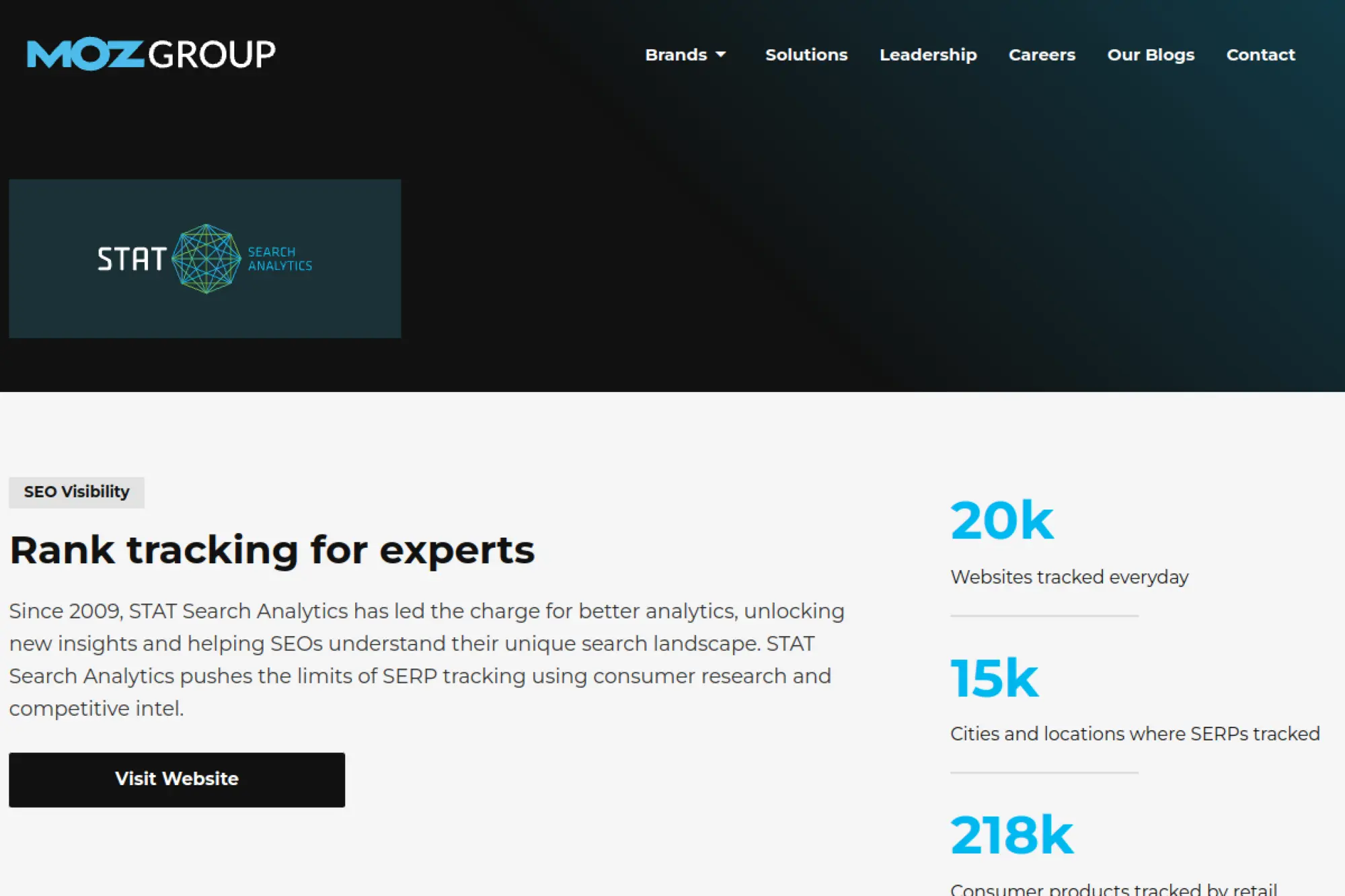 17. STAT Search Analytics