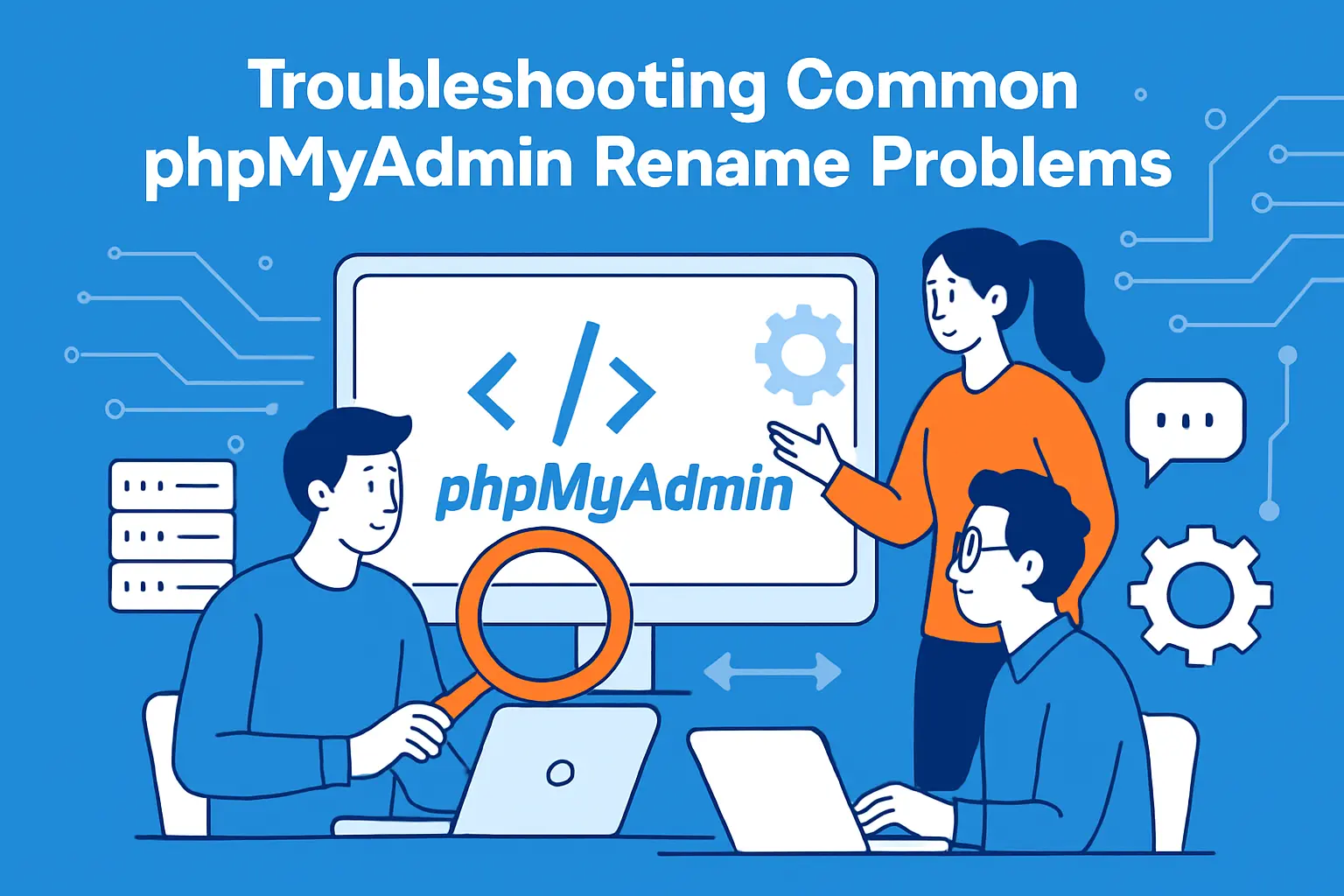 Troubleshooting Common phpMyAdmin Rename Problems