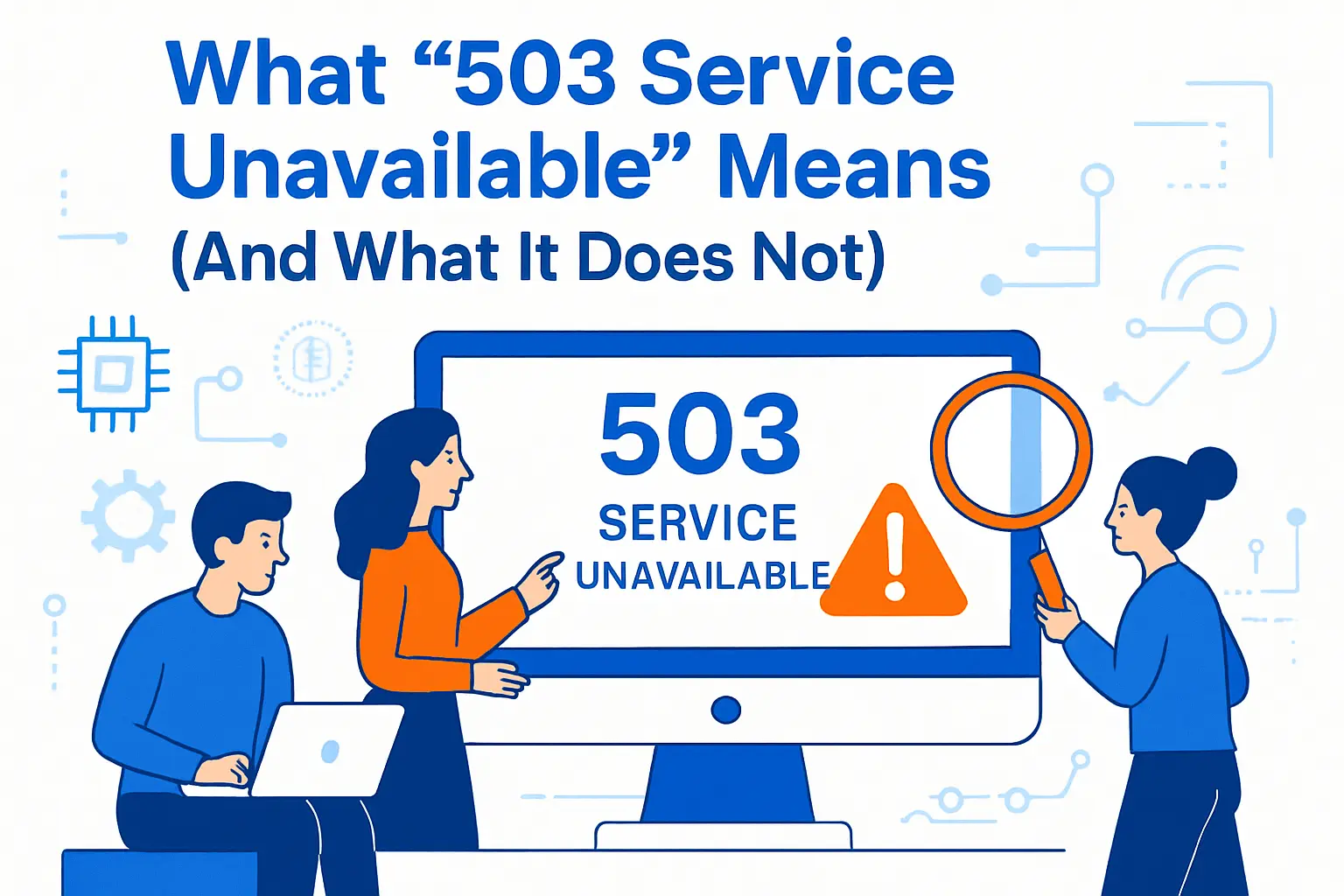 What “503 Service Unavailable” Means (And What It Does Not)