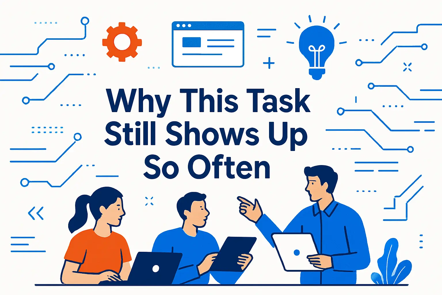 Why This Task Still Shows Up So Often