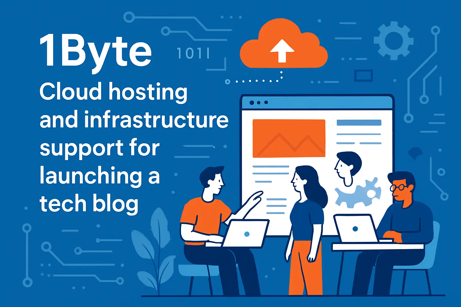 1Byte: Cloud hosting and infrastructure support for launching a tech blog