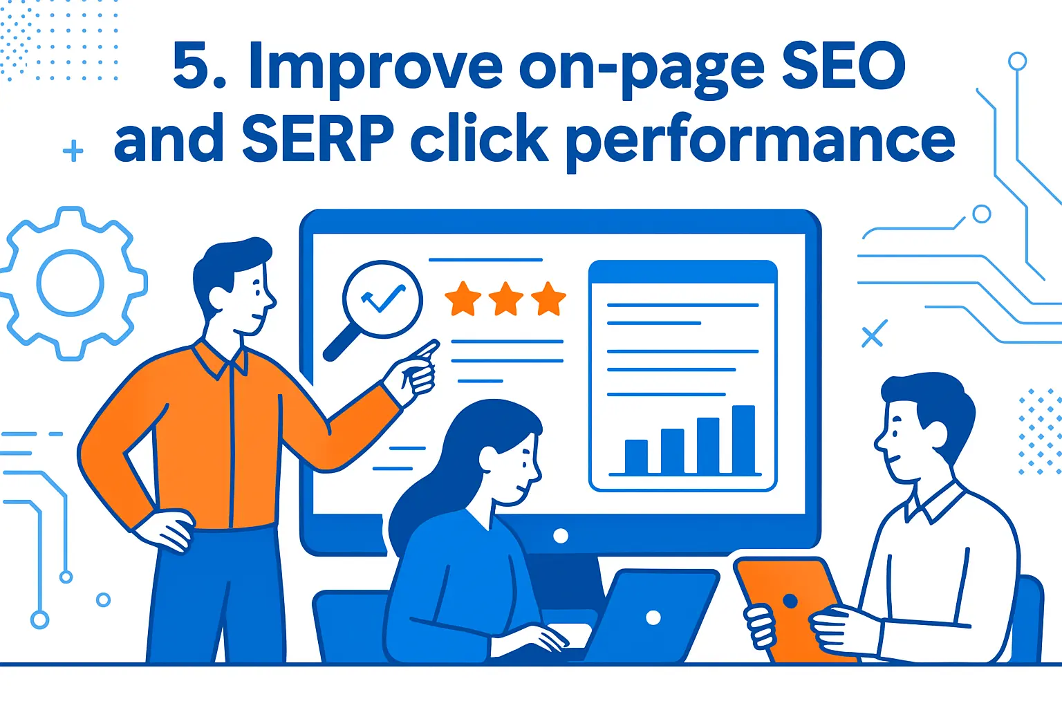 5. Improve on-page SEO and SERP click performance
