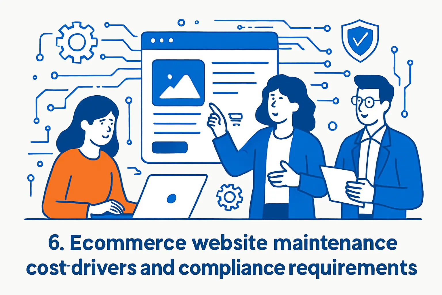 6. Ecommerce website maintenance cost drivers and compliance requirements
