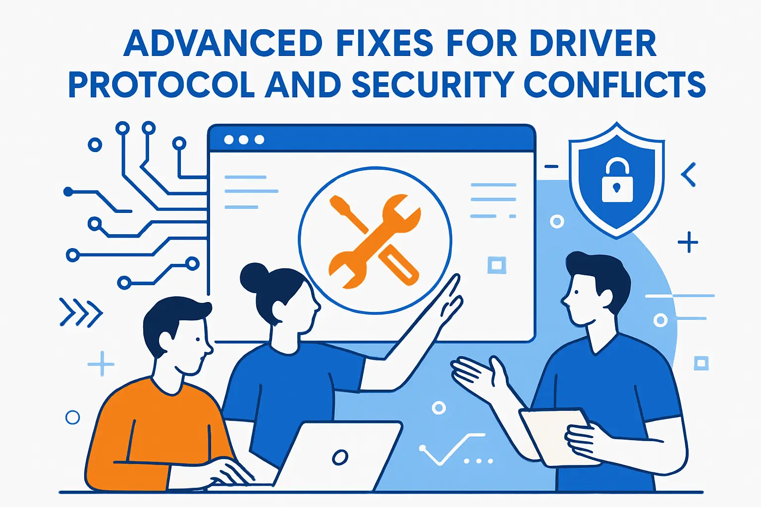 Advanced fixes for driver protocol and security conflicts