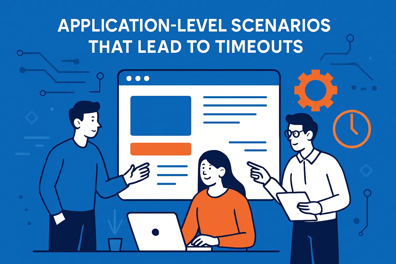 Application level scenarios that lead to timeouts