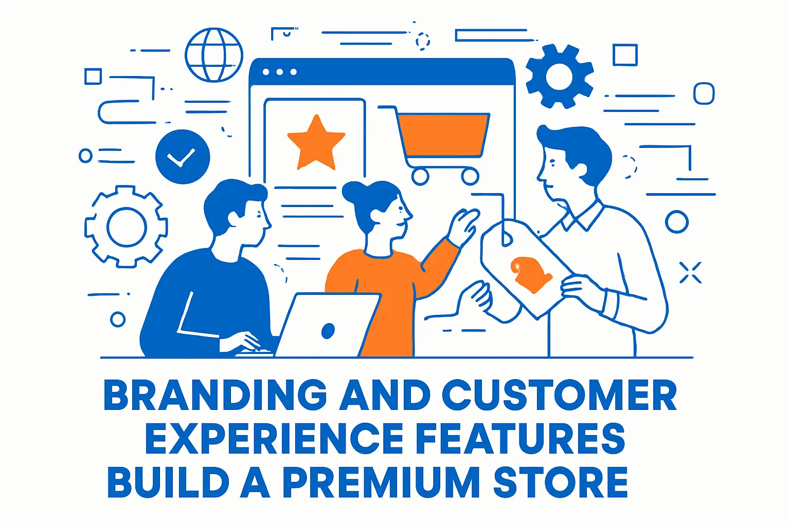 Branding and customer experience features that build a premium store