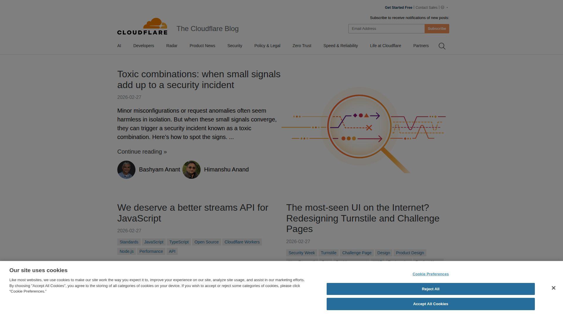 19. Cloudflare Blog