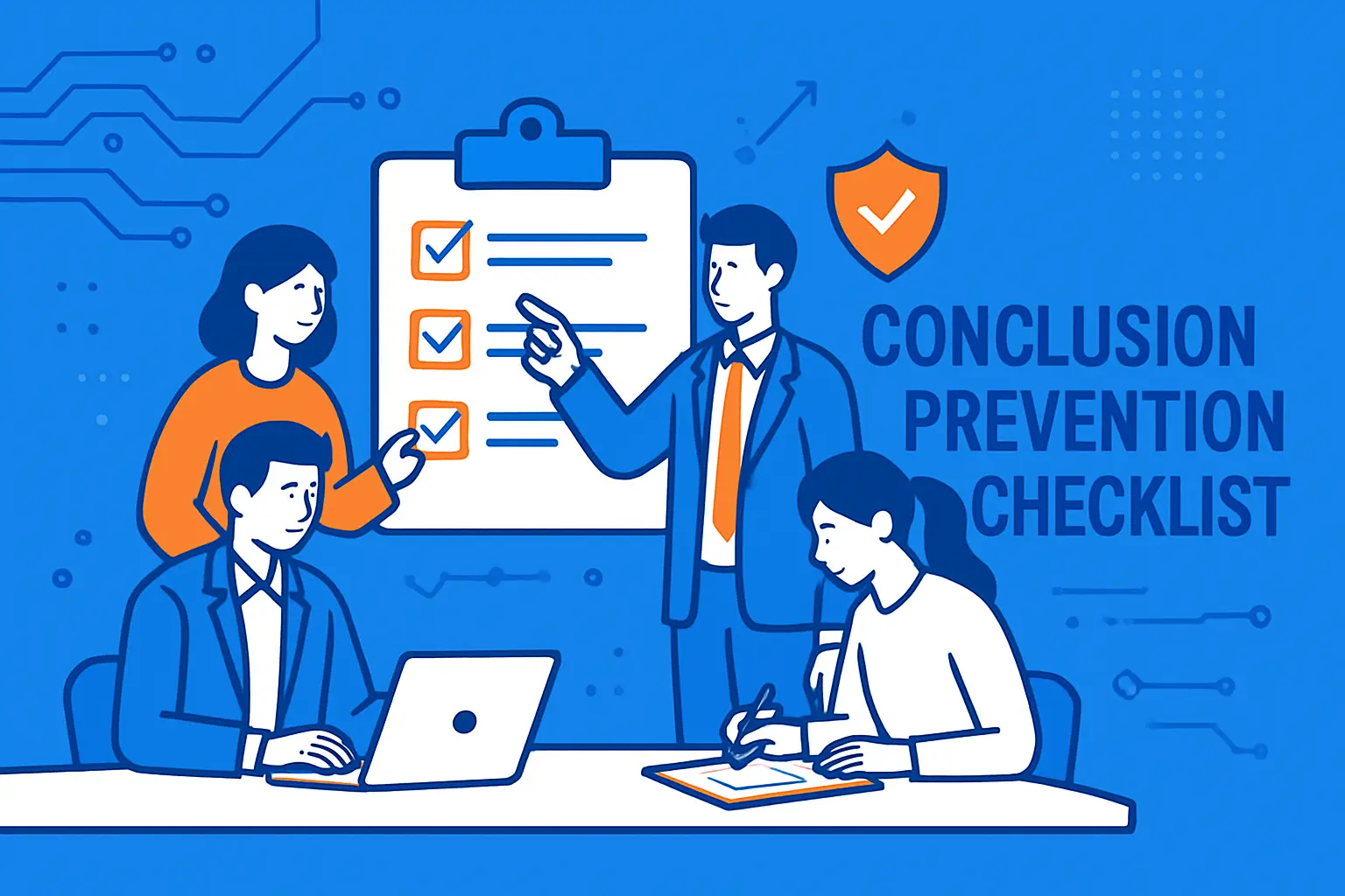 Conclusion and prevention checklist