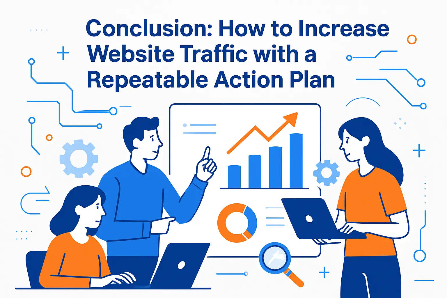 Conclusion: how to increase website traffic with a repeatable action plan
