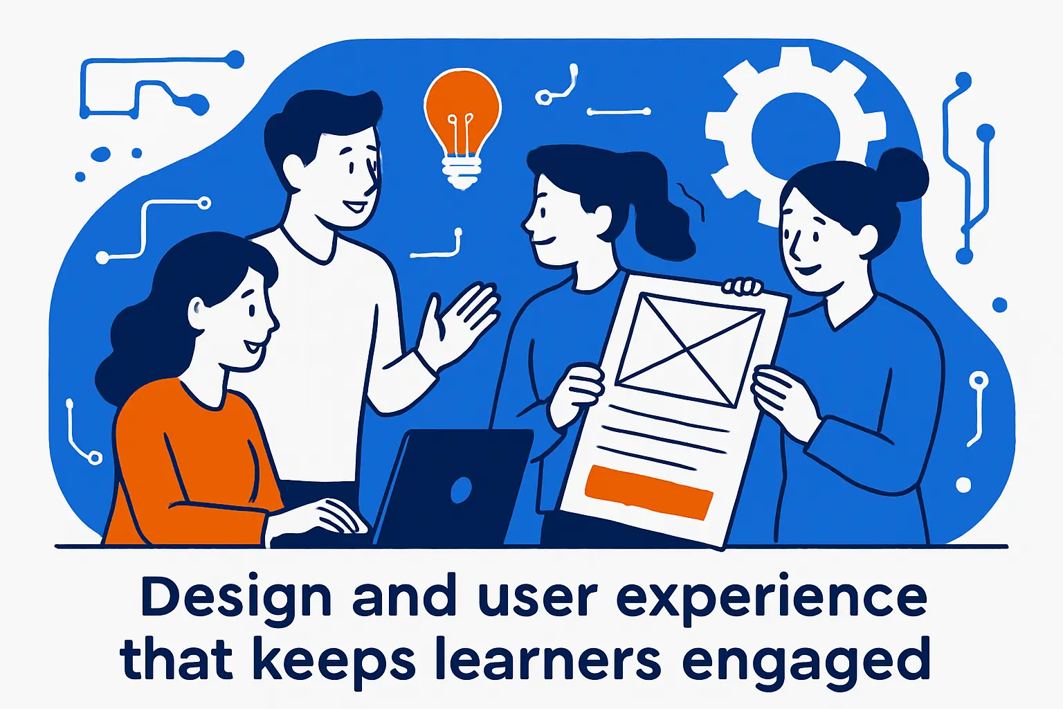 Design and user experience that keeps learners engaged