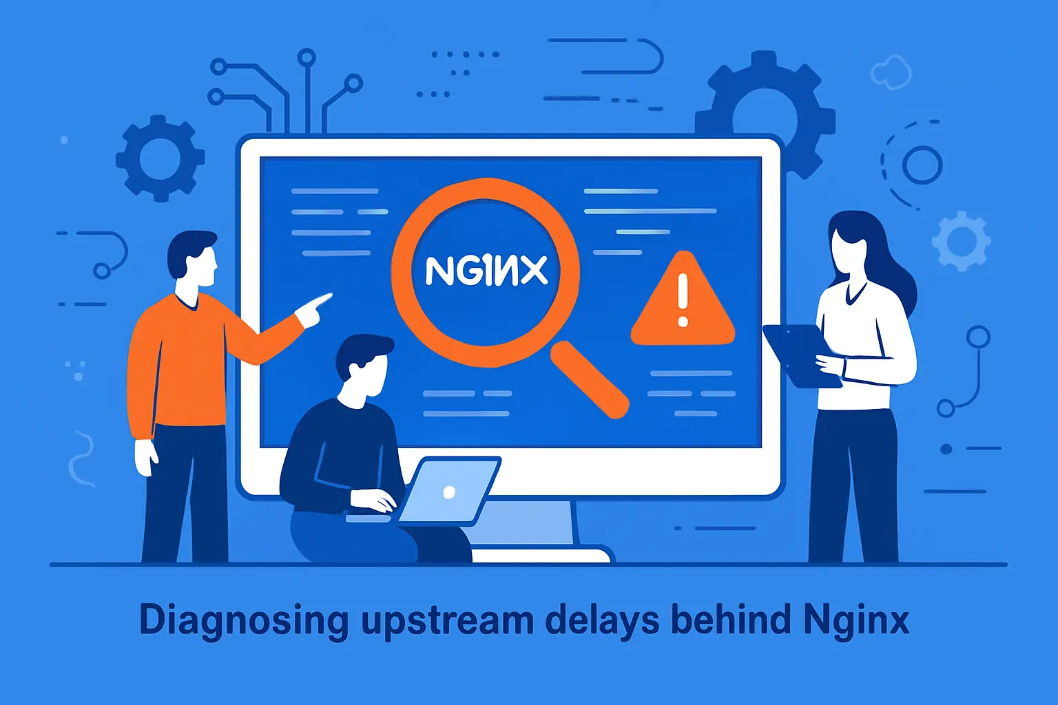 Diagnosing upstream delays behind Nginx