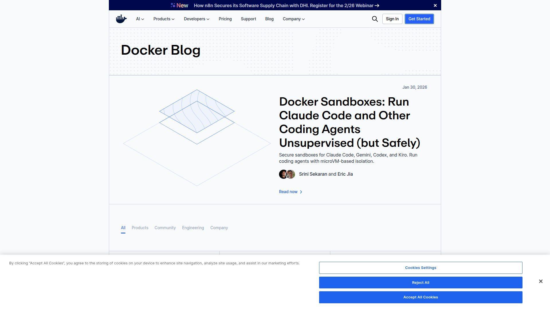 21. Docker Blog