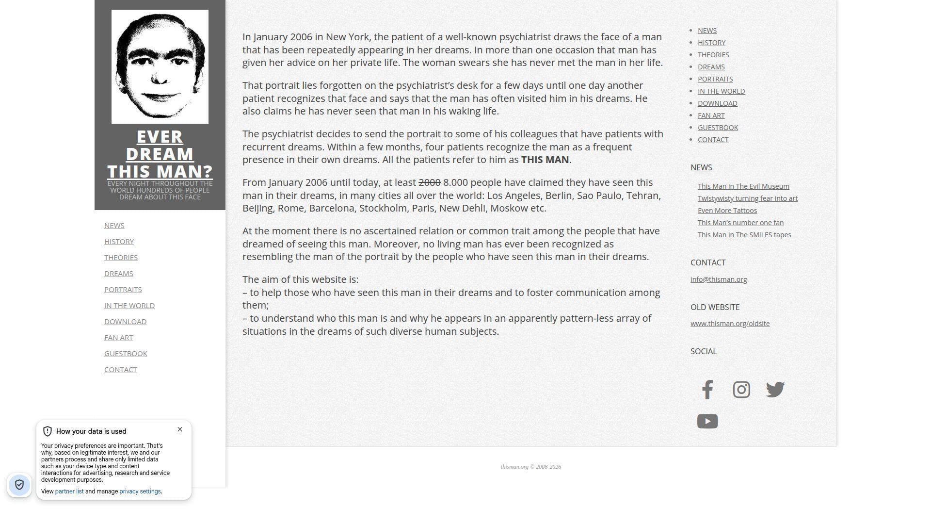 14. Ever Dream This Man?