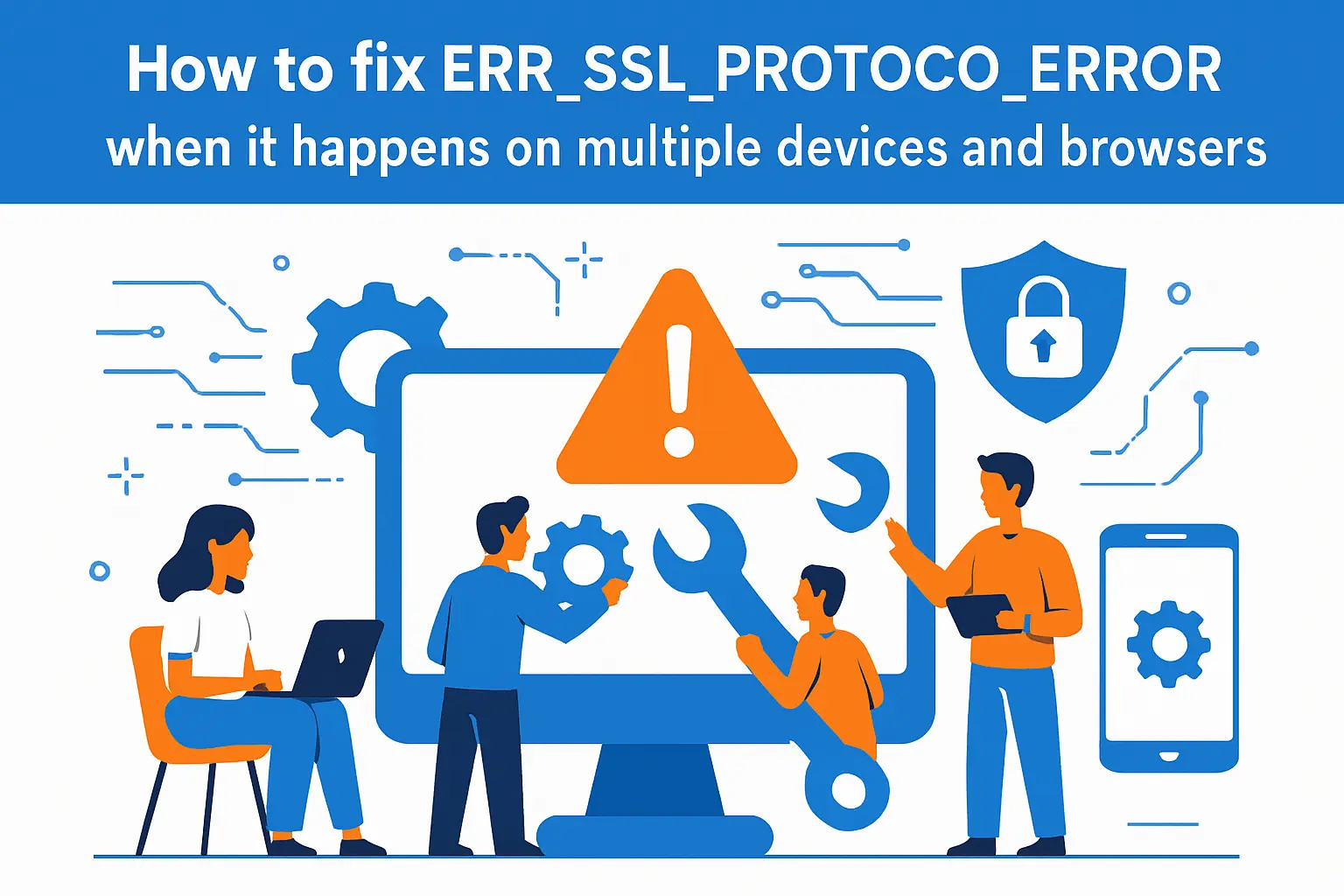How to fix ERR_SSL_PROTOCOL_ERROR when it happens on multiple devices and browsers