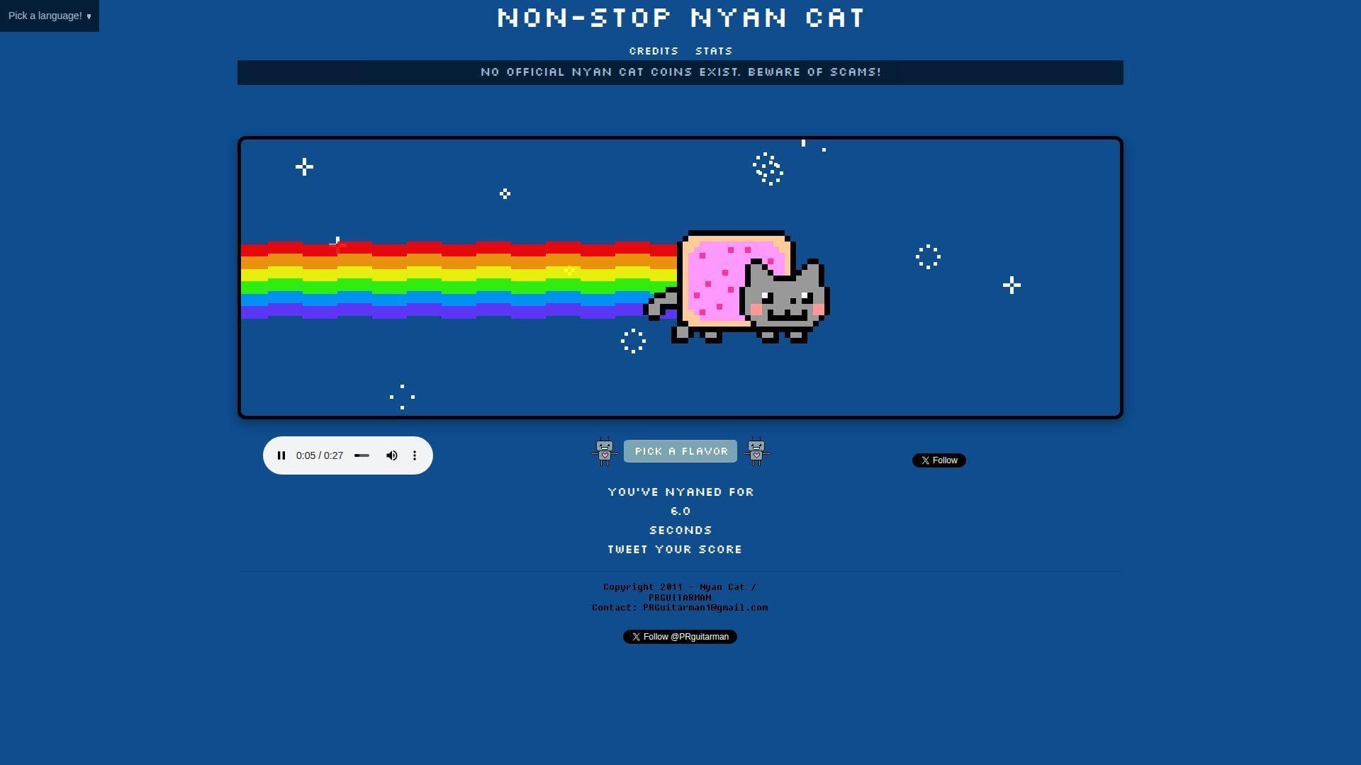 30. Nyan Cat
