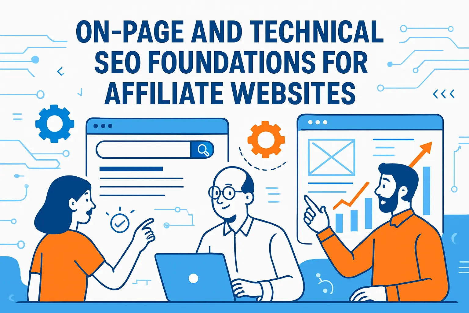 On page and technical SEO foundations for affiliate websites