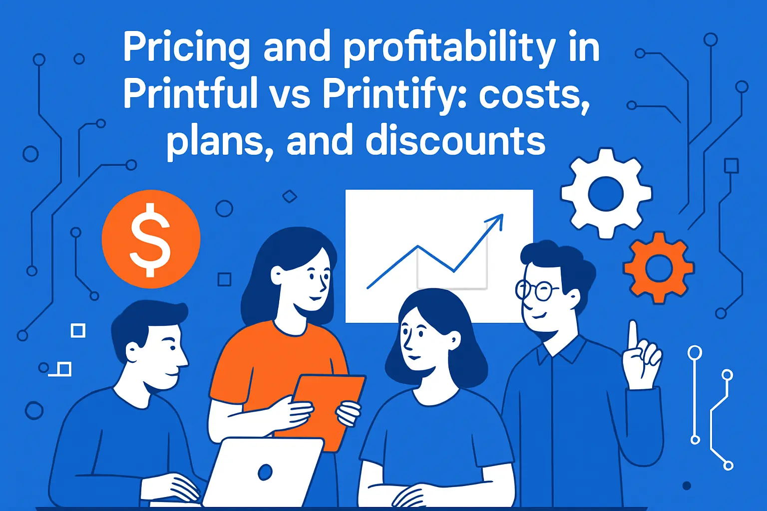 Pricing and profitability in Printful vs Printify: costs, plans, and discounts