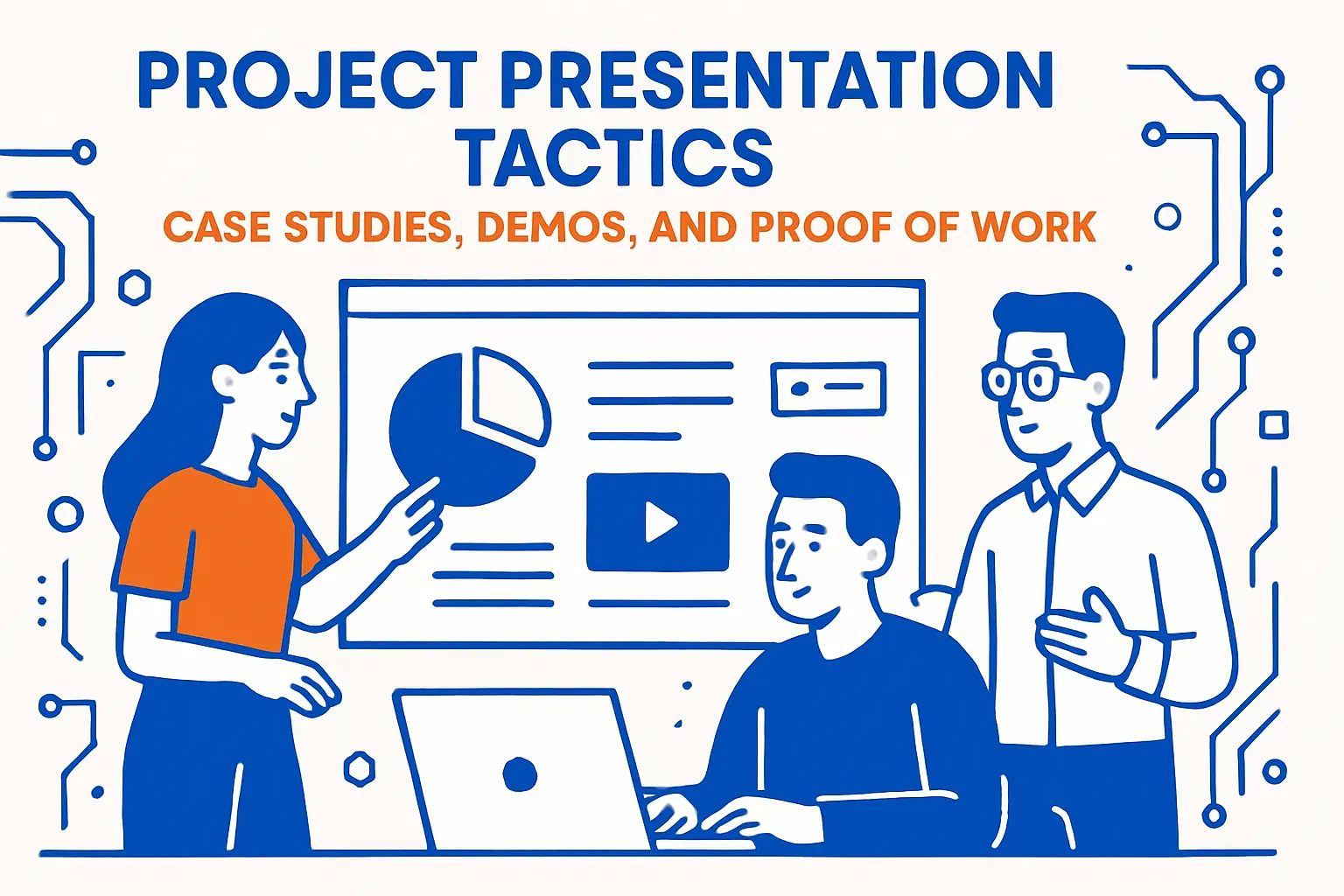Project presentation tactics: case studies, demos, and proof of work