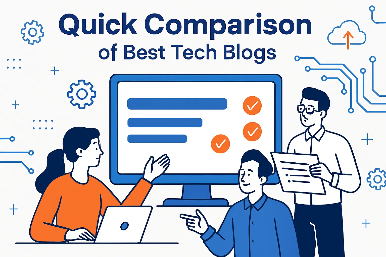 Quick Comparison of best tech blogs