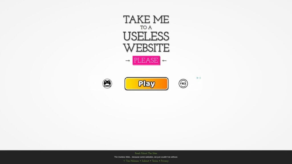 15. The Useless Web