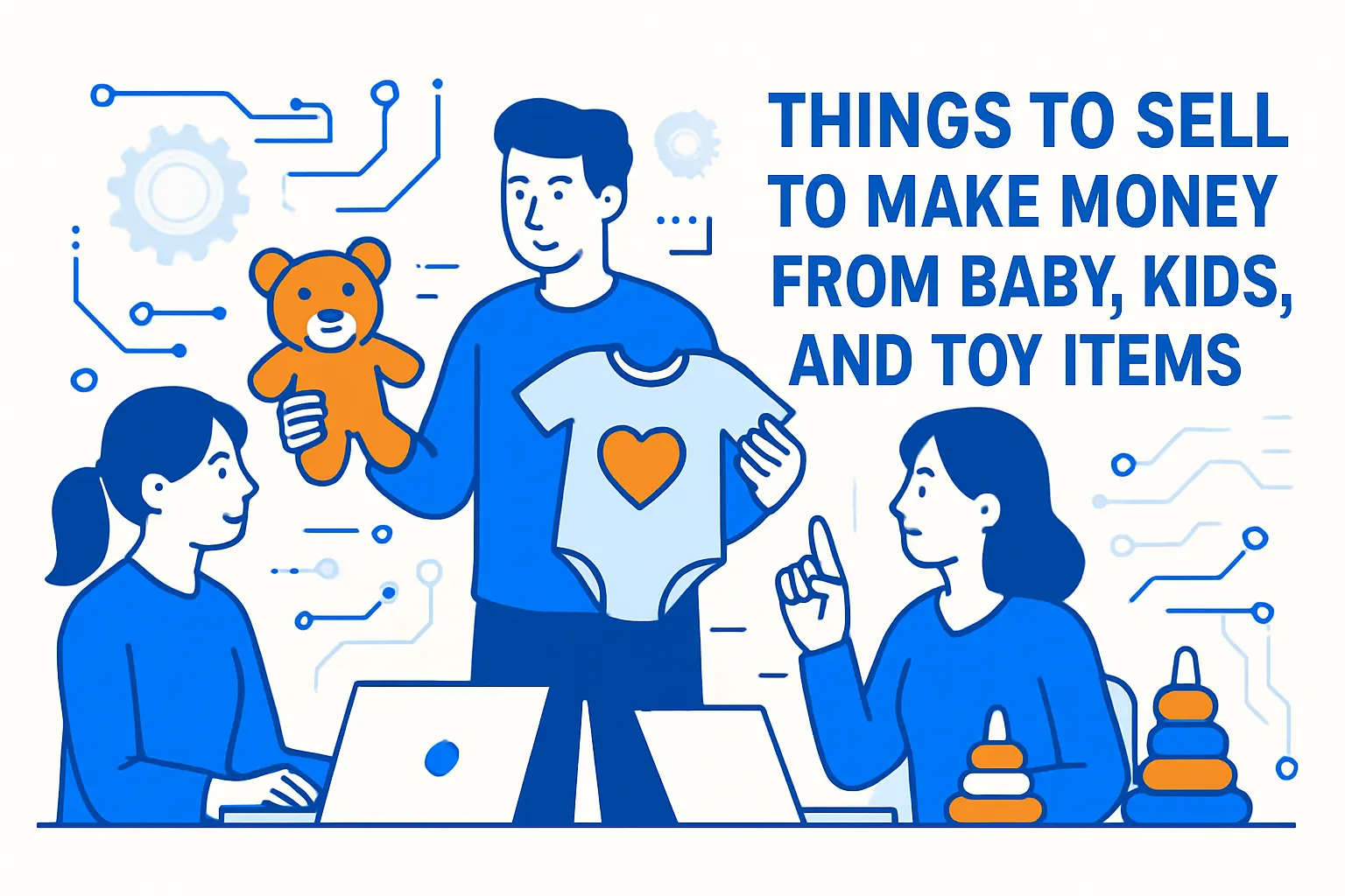 Things to sell to make money from baby, kids, and toy items