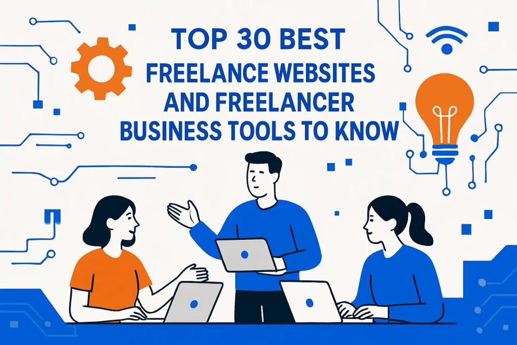 Top 30 best freelance websites and freelancer business tools to know
