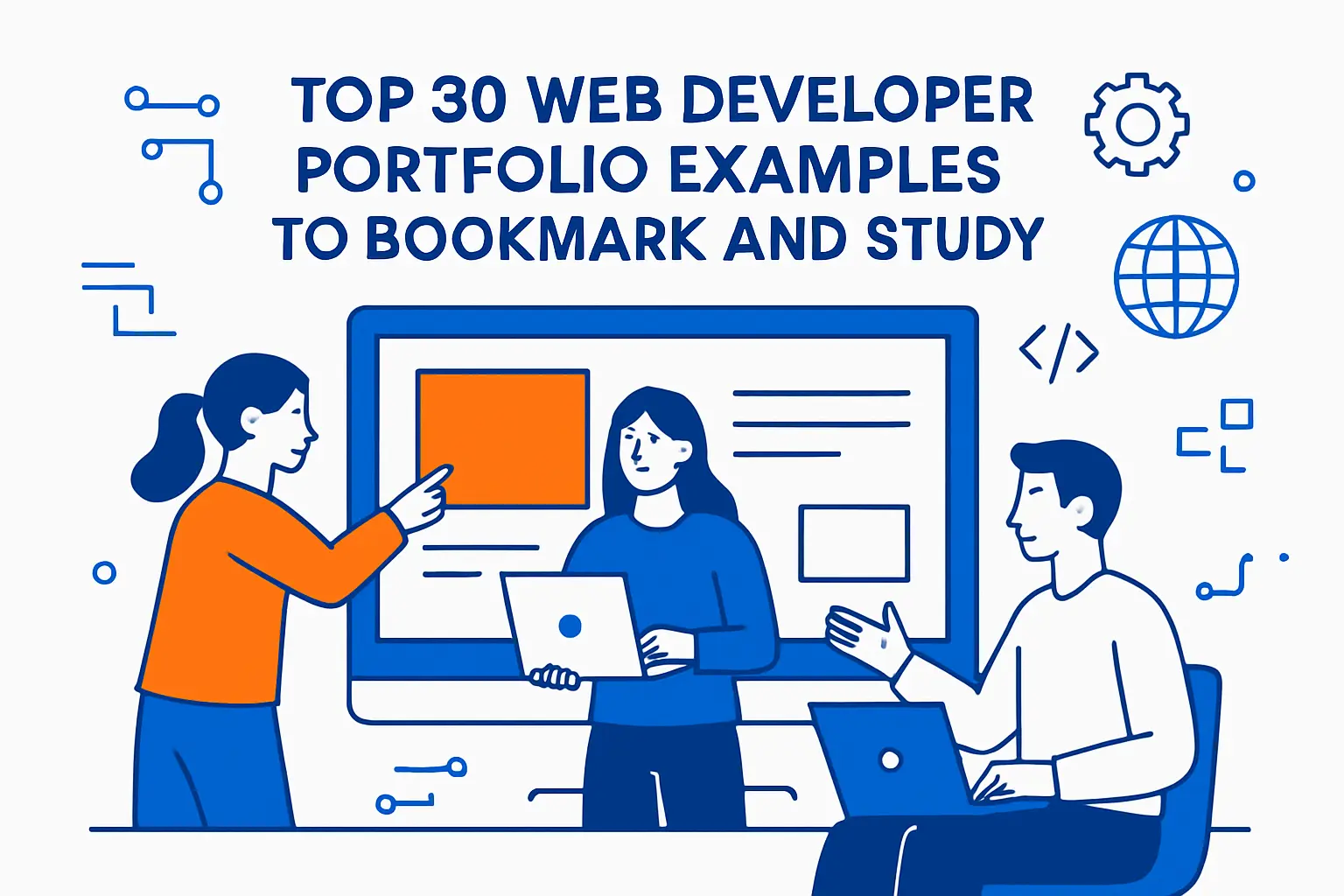Top 30 web developer portfolio examples to bookmark and study