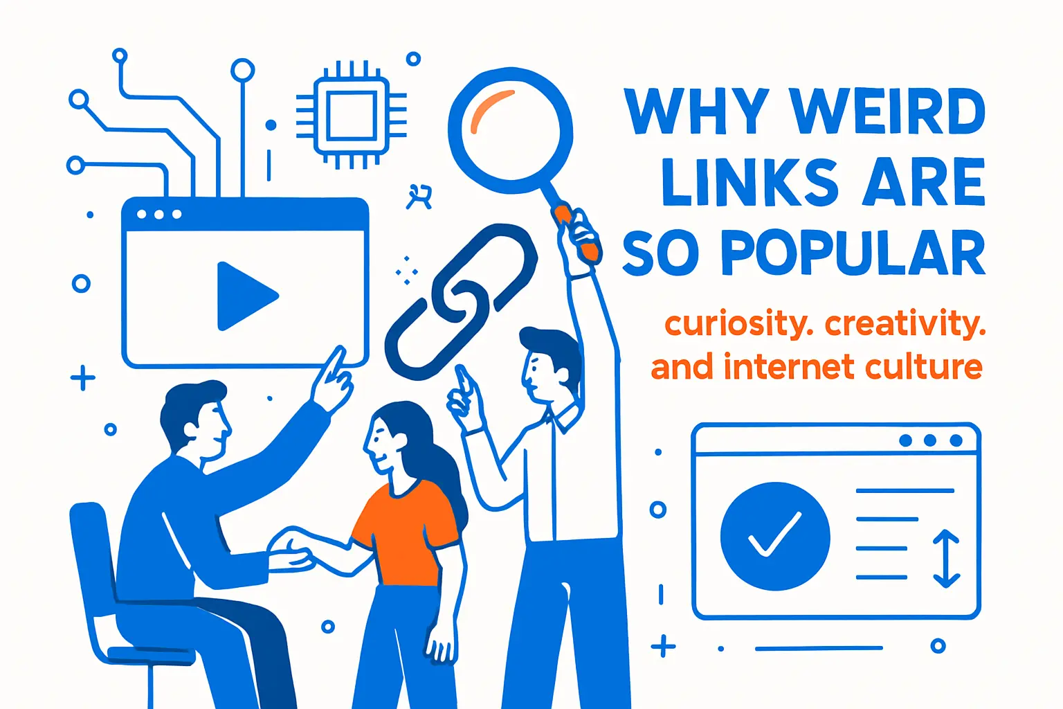 Why weird links are so popular: curiosity, creativity, and internet culture