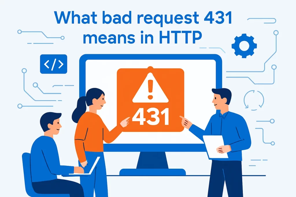 1. What bad message 431 means in HTTP