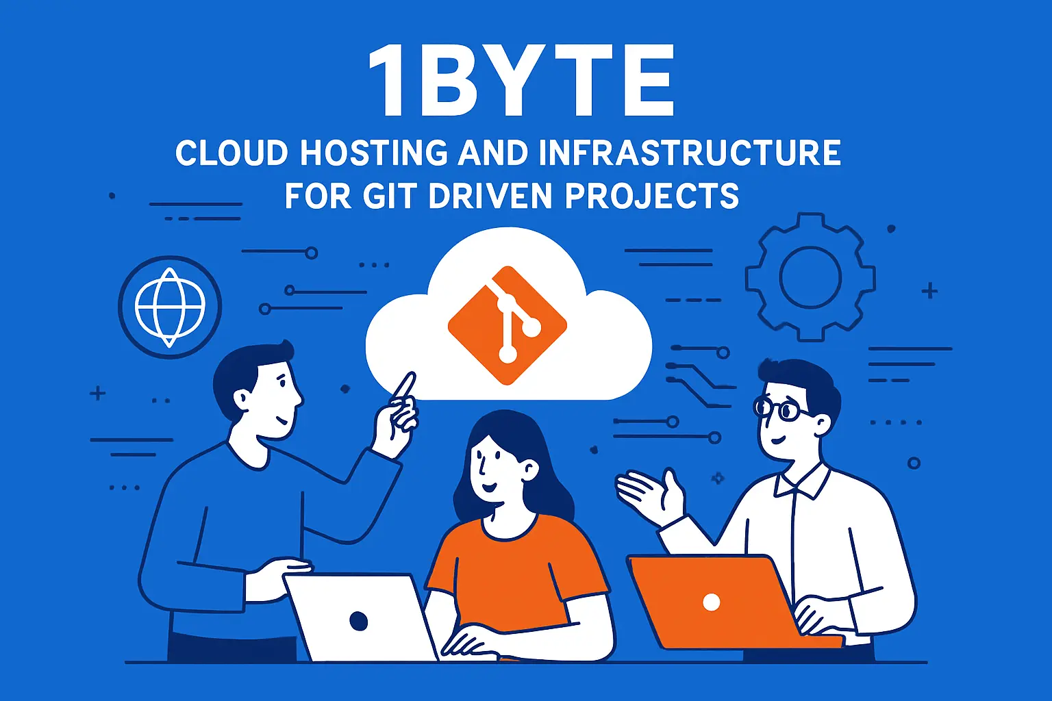 1Byte cloud hosting and infrastructure for Git driven projects