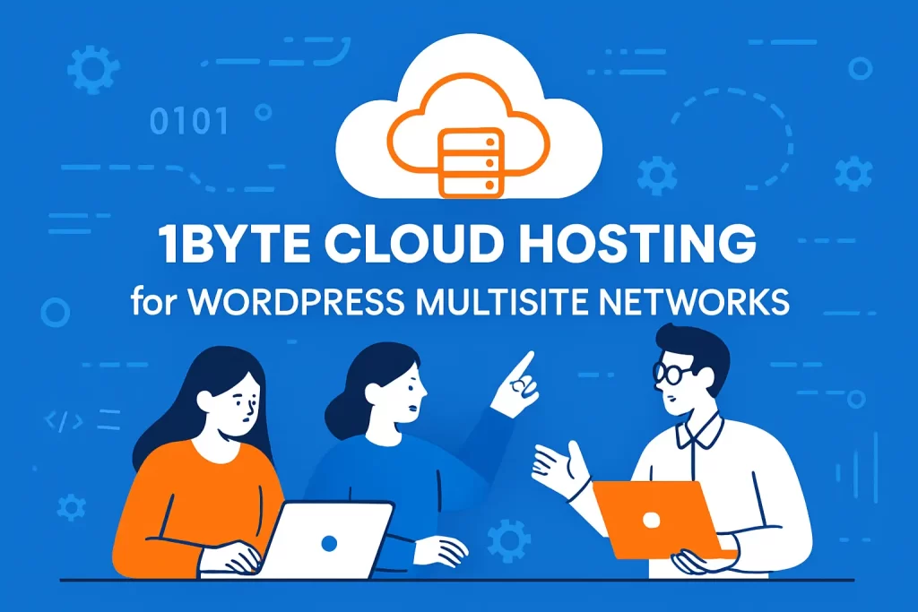 1Byte cloud hosting for WordPress multisite networks