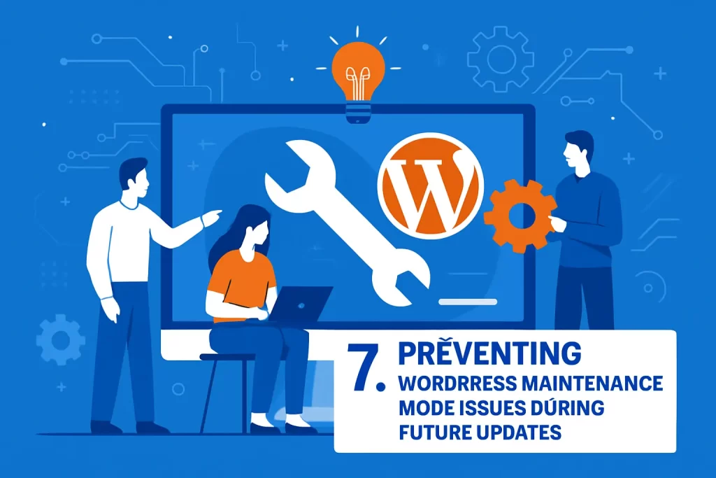 7. Preventing WordPress maintenance mode issues during future updates