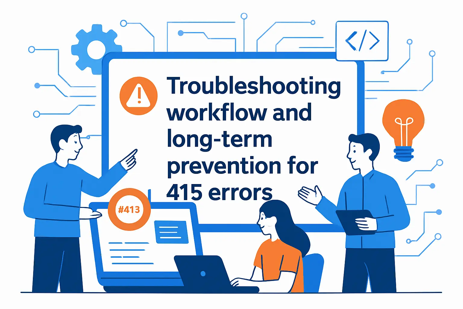 7. Troubleshooting workflow and long term prevention for 415 errors