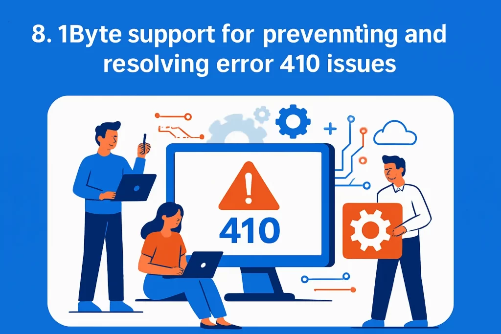 8. 1Byte support for preventing and resolving error 410 issues
