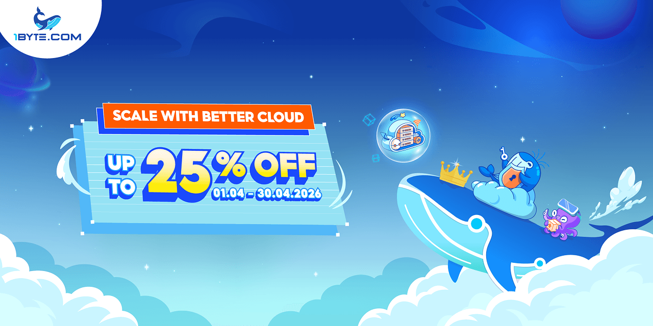 Scale with Better Cloud: Up to 25% Off Cloud Servers at 1Byte