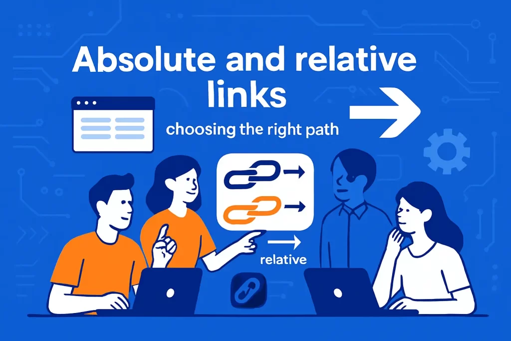 Absolute and relative links: choosing the right path