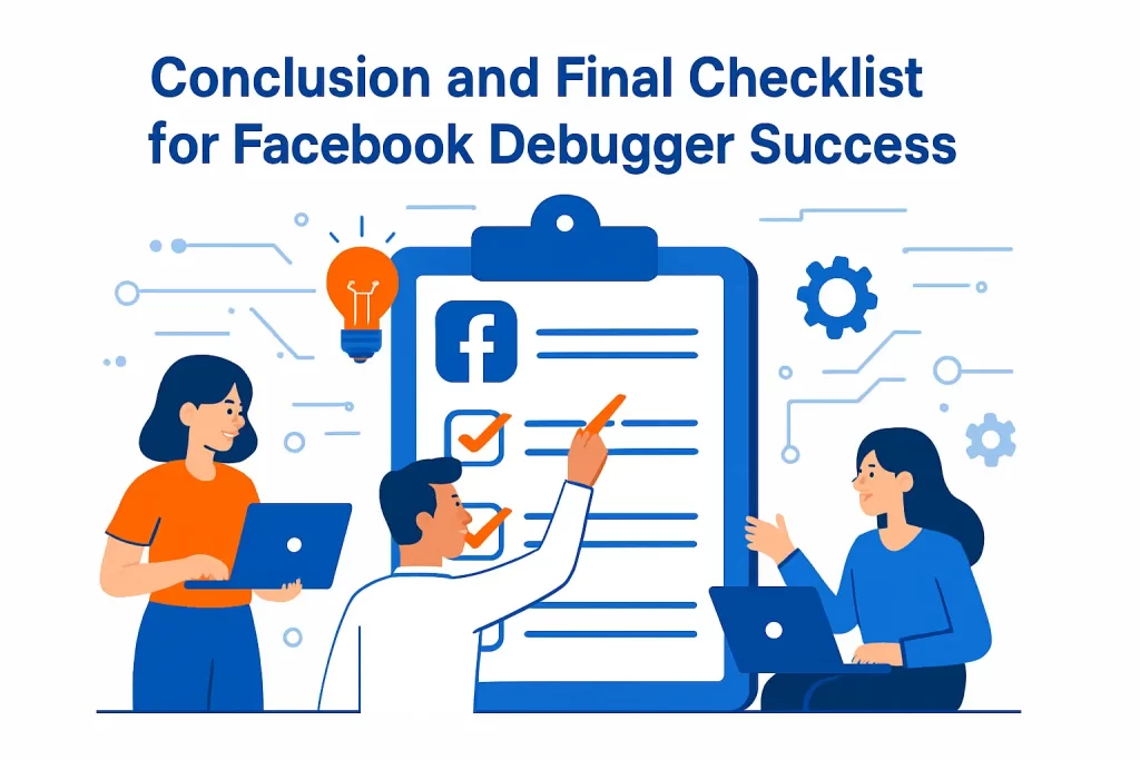 Conclusion and final checklist for Facebook Debugger success