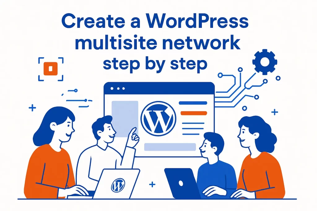 Create a WordPress multisite network step by step