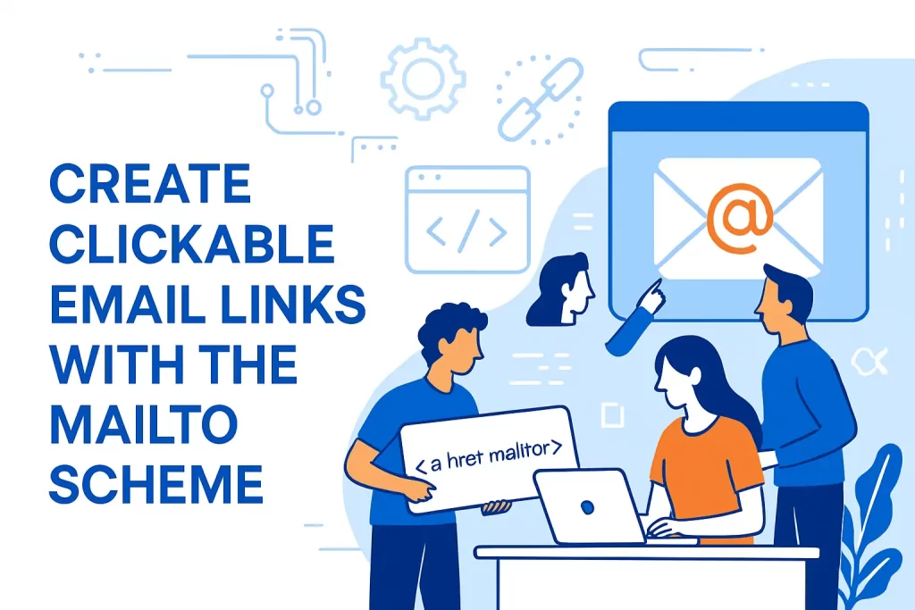 Create clickable email links with the mailto scheme