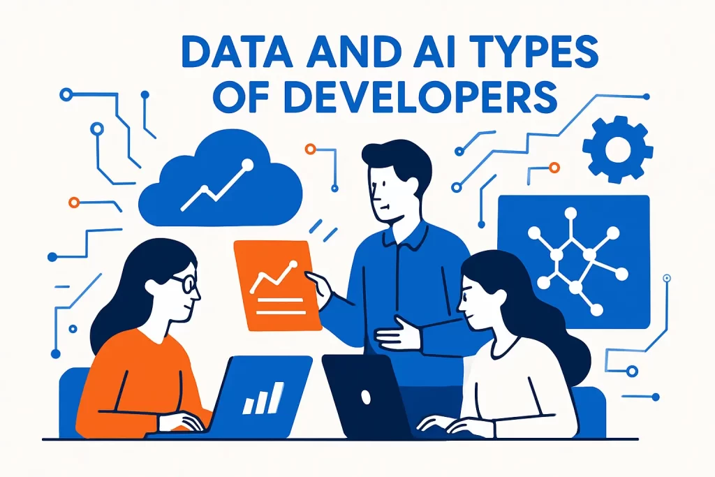 Data and AI types of developers: data science, big data, and AI engineers