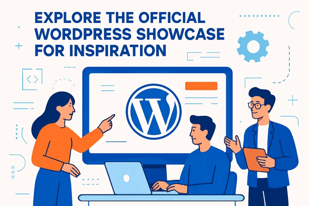 Explore the official WordPress Showcase for inspiration