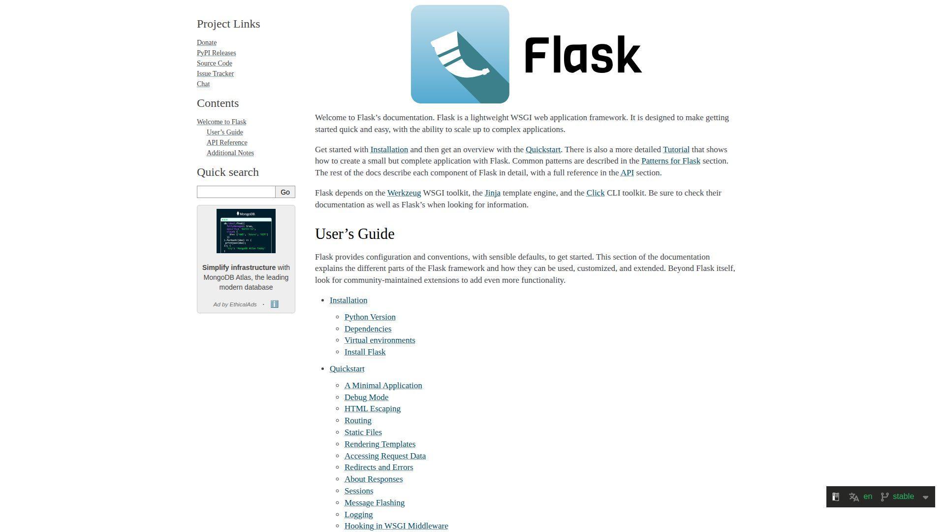1. Flask