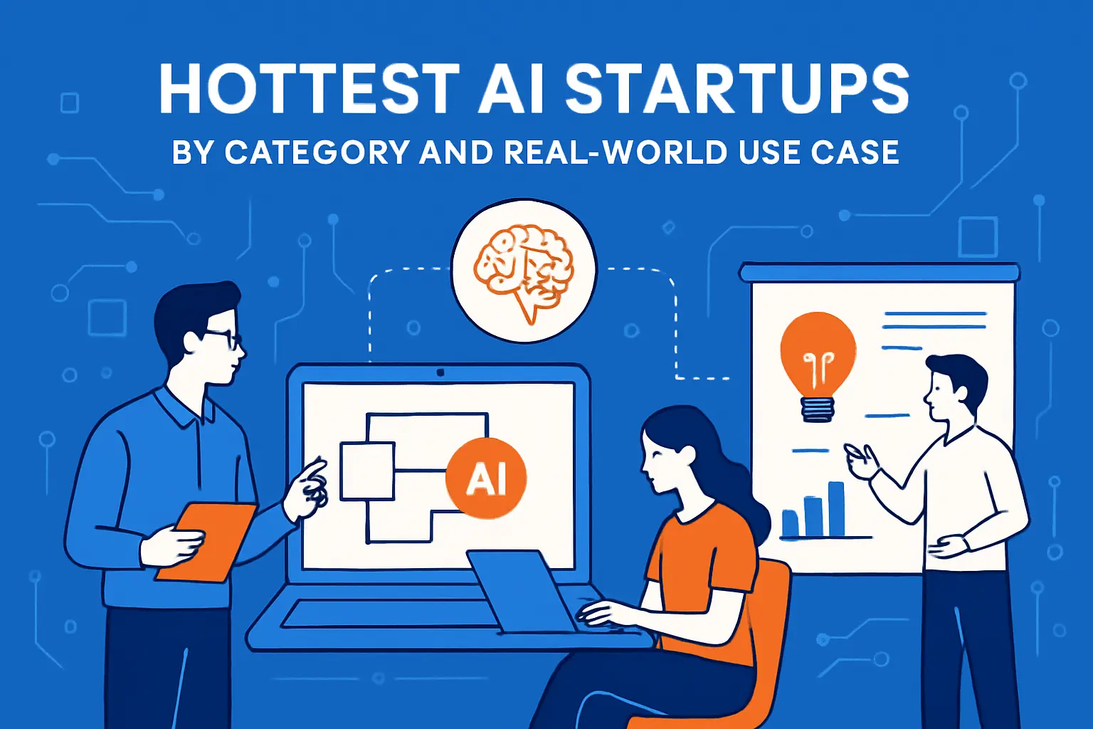 Hottest ai startups by category and real-world use case