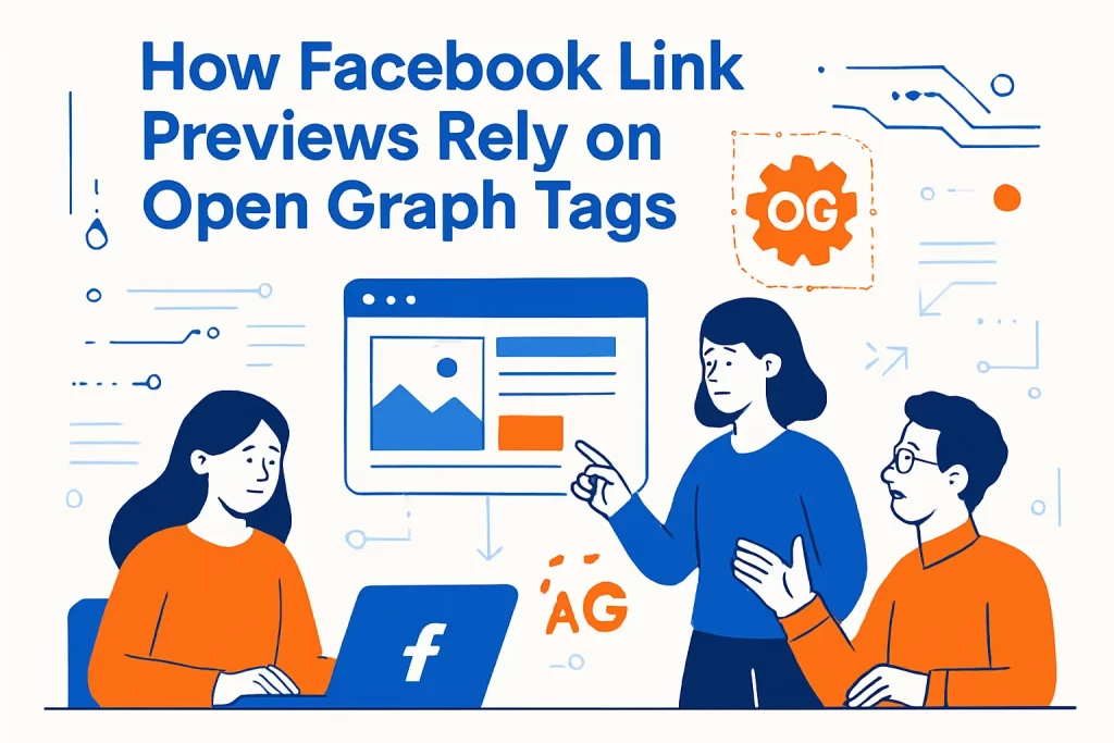 How Facebook link previews rely on Open Graph tags