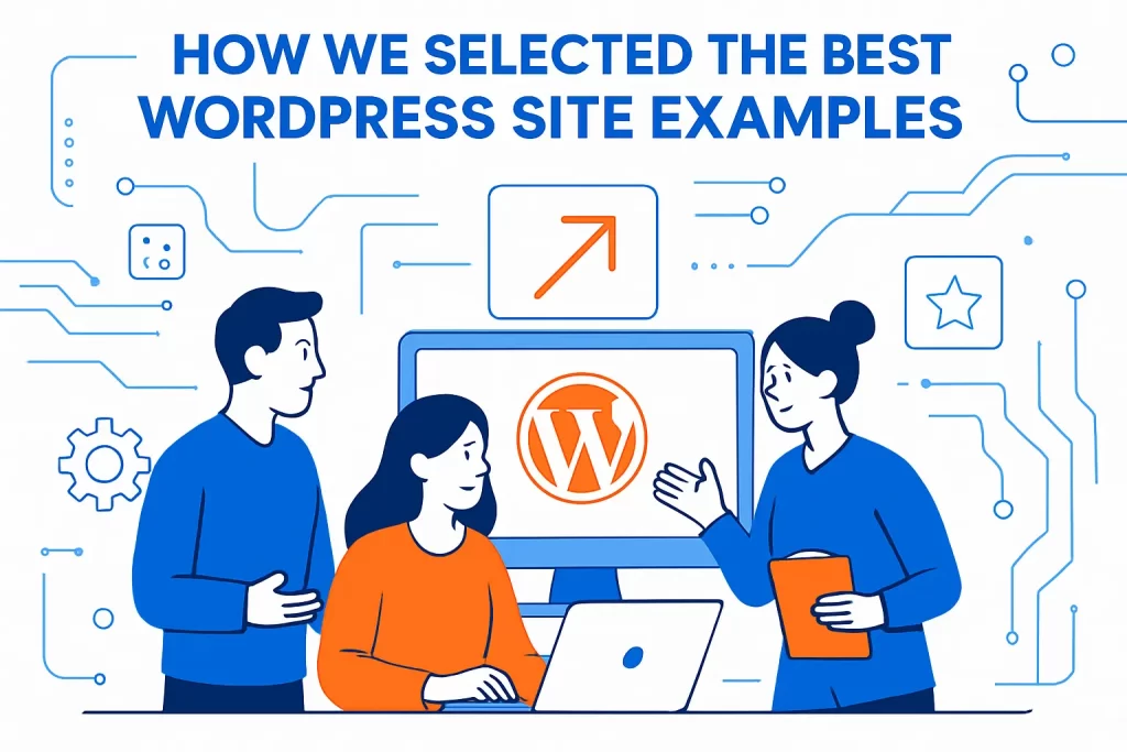 How we selected the best WordPress Site Examples
